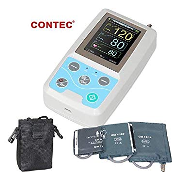Contec CE/FDA 24-Hour Ambulatory Blood Pressure Monitor Abpm