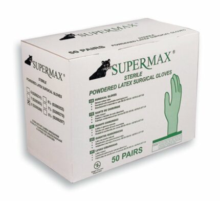 Latex Surgical Gloves 6" (SUPER MAX)