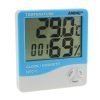 HTC-1 Digital Thermometer Hygrometer Weather - White and Blue