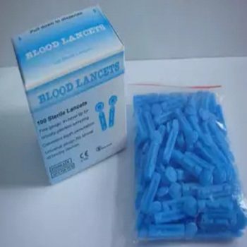 Blood lancets for glucose Meter 100 piss
