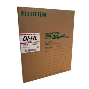 Fuji Medical Dry Imaging DI-HT Blue Base 14″x 17″ | 35 x 43 cm (100 sheet), Fujifilm DIHL-Japan