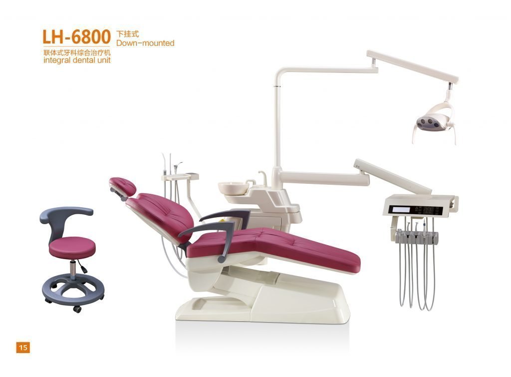 Adjustable Comfortable Integral Dental Unit Oral Comprehensive Treatment Table- LH-6800