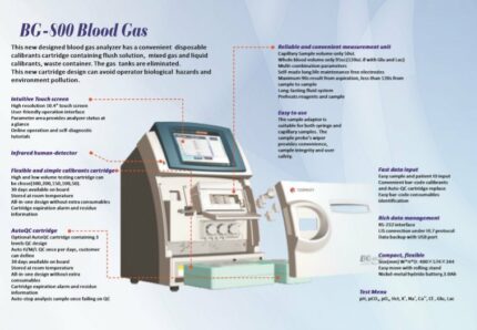 Blood Gas Electrolyte Analyzer (BG-800)
