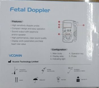 Vcomin Fetal Doppler FD200C+