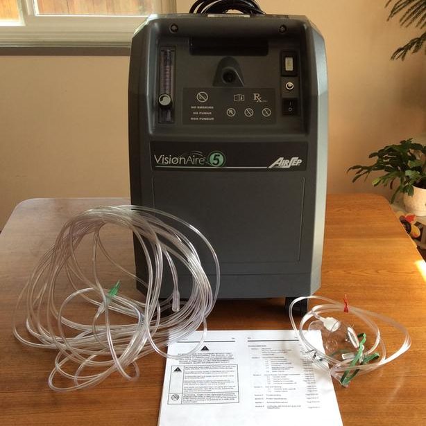 AirSep VisionAire 5 LPM Oxygen Concentrator With O2 Monitor | BMA Bazar