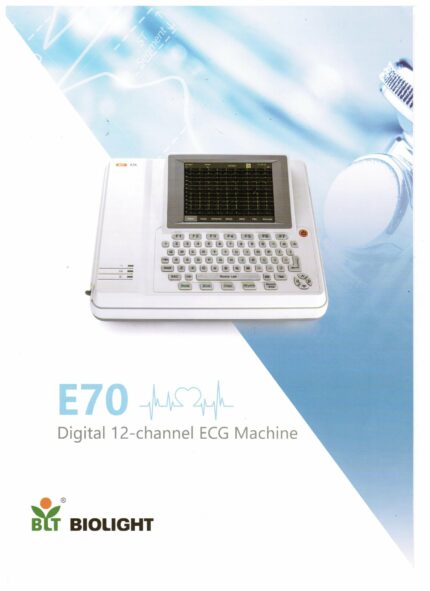 BioLight E70 Digital 12-channel ECG machine