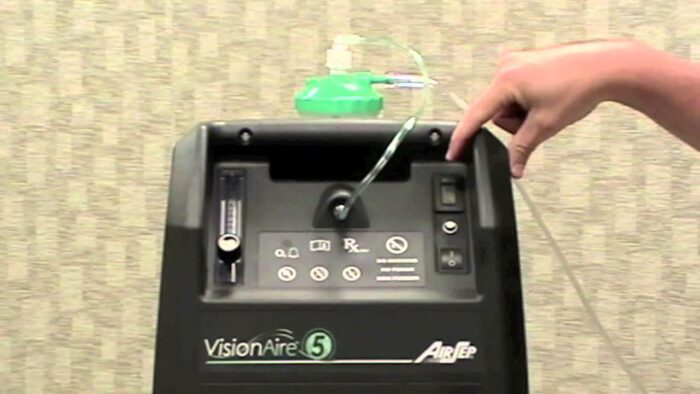 AirSep VisionAire 5 LPM Oxygen Concentrator With O2 Monitor