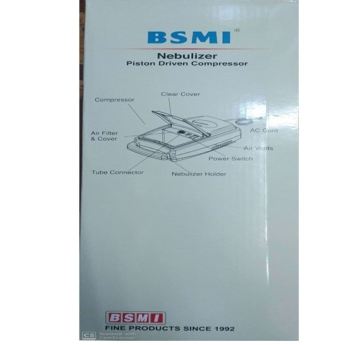 BSMI Piston Driven Compressor Nebulizer