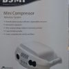 BSMI Mini Compressor Nebulizer Systems