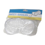 Medical Protective Safety Goggles with Clear Glass Wide-Vision and Chemical Splash Eye Protection