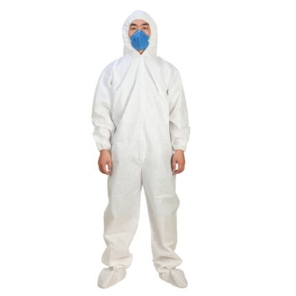 Disposable PPE Coverall Microporous Safety Protective Clothing Suit