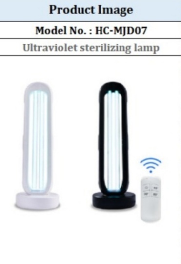 Ultraviolet Sterilizing Lamp 36W