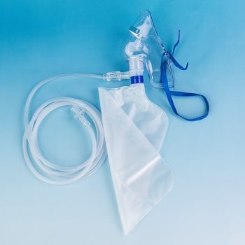 Medical Disposable Non-Rebreathing Oxygen Face Mask with Reservoir Bag