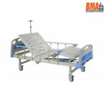 High Quality Two Cranks Hospital Bed With Mattress