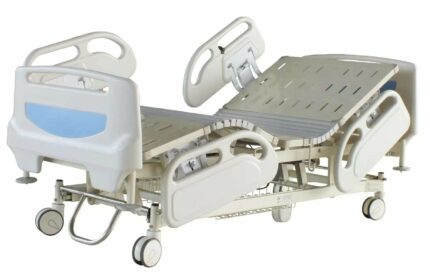 HR-858 hospital equipment medical Five Functions Electric Hospital ICU Bed for patient