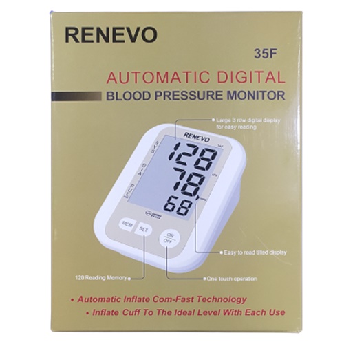 RENEVO Digital Blood Pressure Monitor 35F