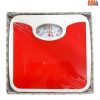 Mega 130 Kg Analog Personal Weight Scale, Red & Blue