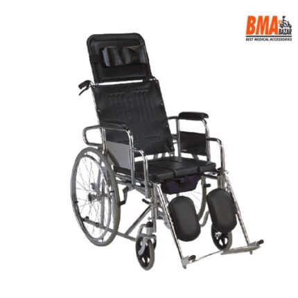 kaiyang KY608GC-46 Commode Wheelchair for Users with Stroke/Pamplegia/Gatism